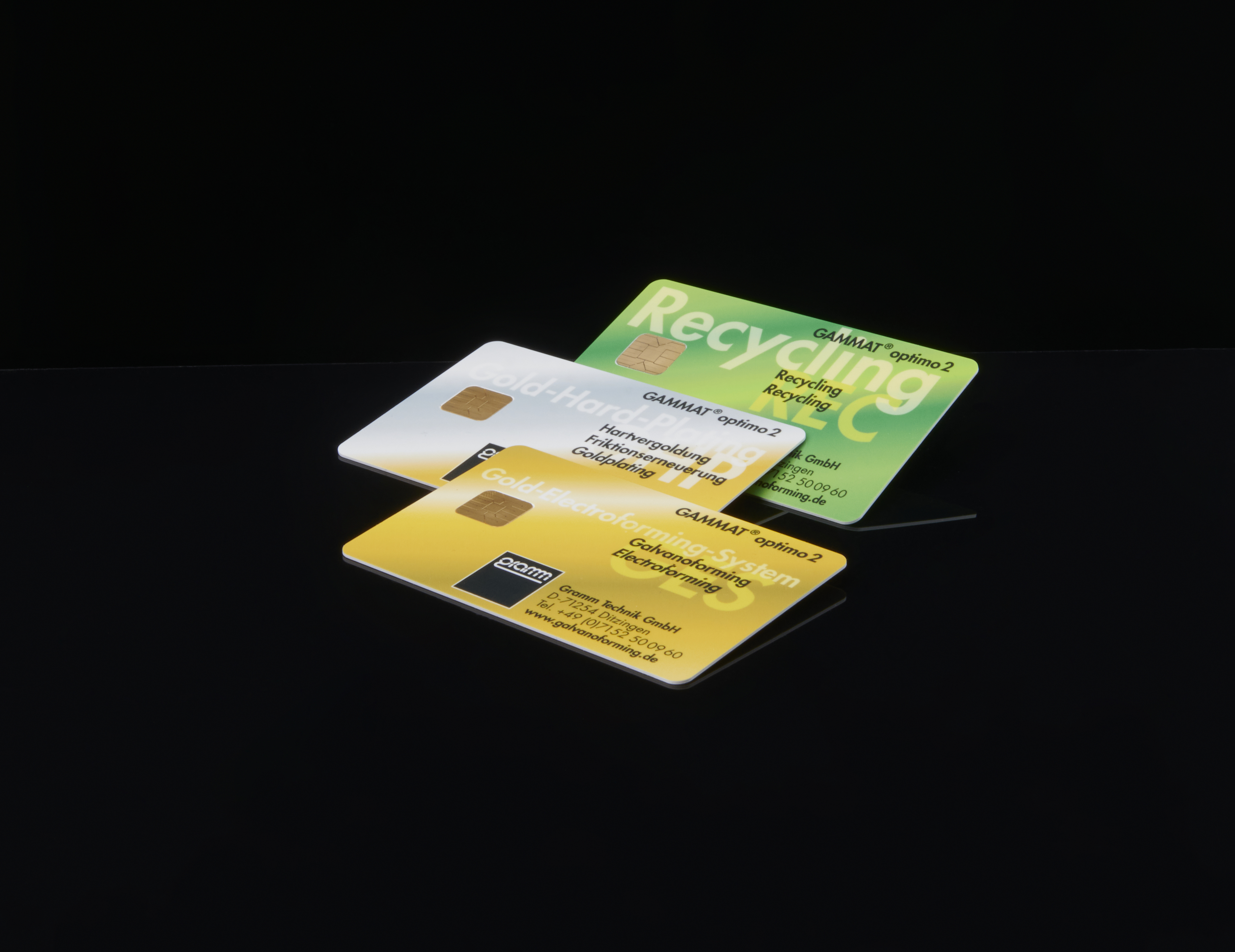 CHIPKARTE GAMMAT optimo2 GES-Galvanoforming CHIPKARTE GAMMAT optimo2 GES-Galvanoforming