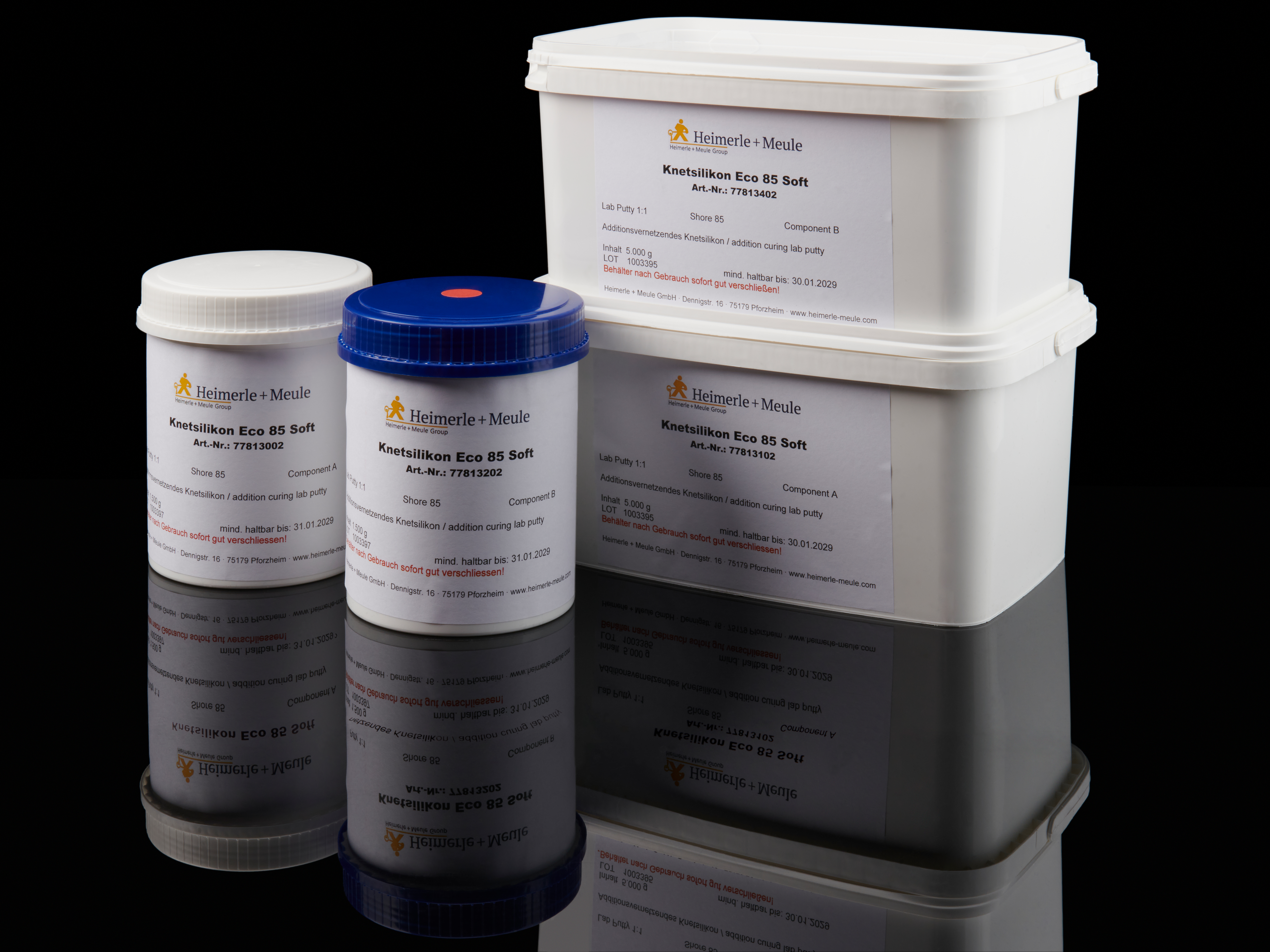 Knetsilikon Eco 85F Komponente A 1,5kg Knetsilikon Eco 85F Komponente A 1,5kg