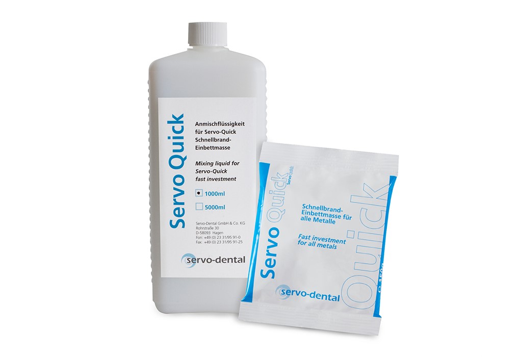 ServoQuick - Einbettmasse Musterpackung